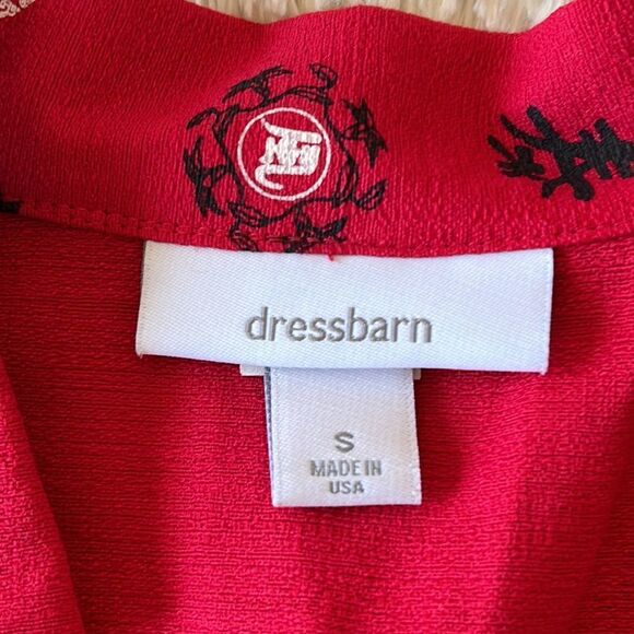 Dress Barn short sleeve blouse size small - Picture 6 of 16